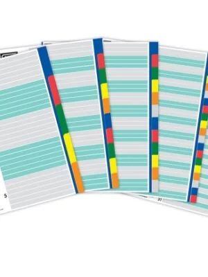 Indexes P.P. Economy Colored