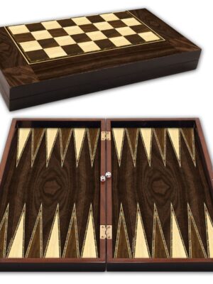 Τάβλι – Σκάκι καρυδιά STAR 1020180