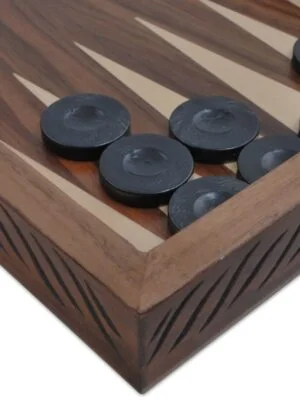 Backgammon lux carved STAR 8010244