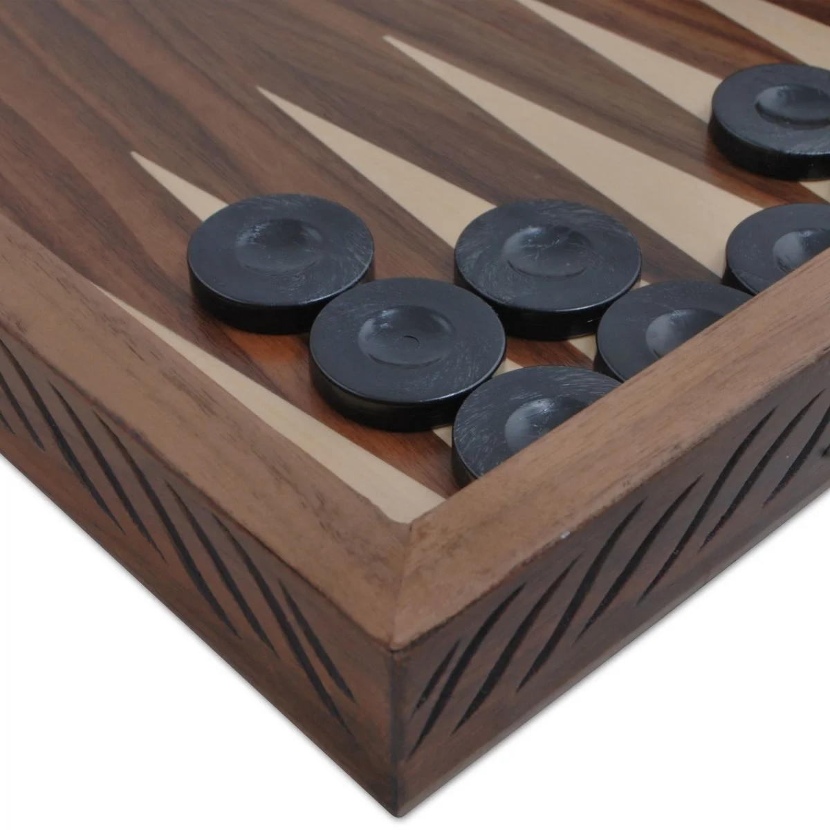 Backgammon lux carved STAR 8010244